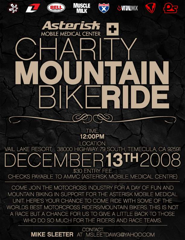 Asterisk Charity Mountain Bike Ride