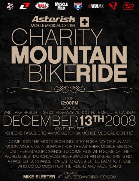 Asterisk Charity Ride