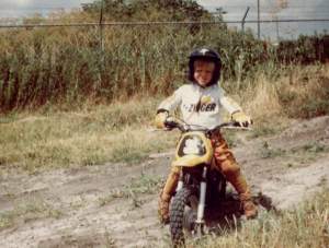 It all started with motocross.