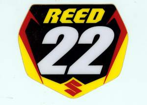 Suddenly a collectors item! Get your free Chad Reed sticker before they're gone.
