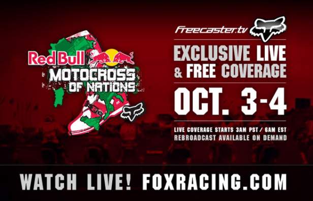Watch the Red Bull Motocross of Nations at FoxRacing.com