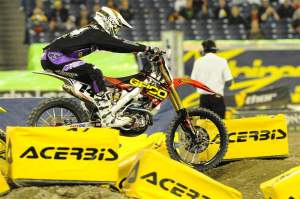 Kevin Windham was also on top of the board occasionally and he was fourth-fastest.