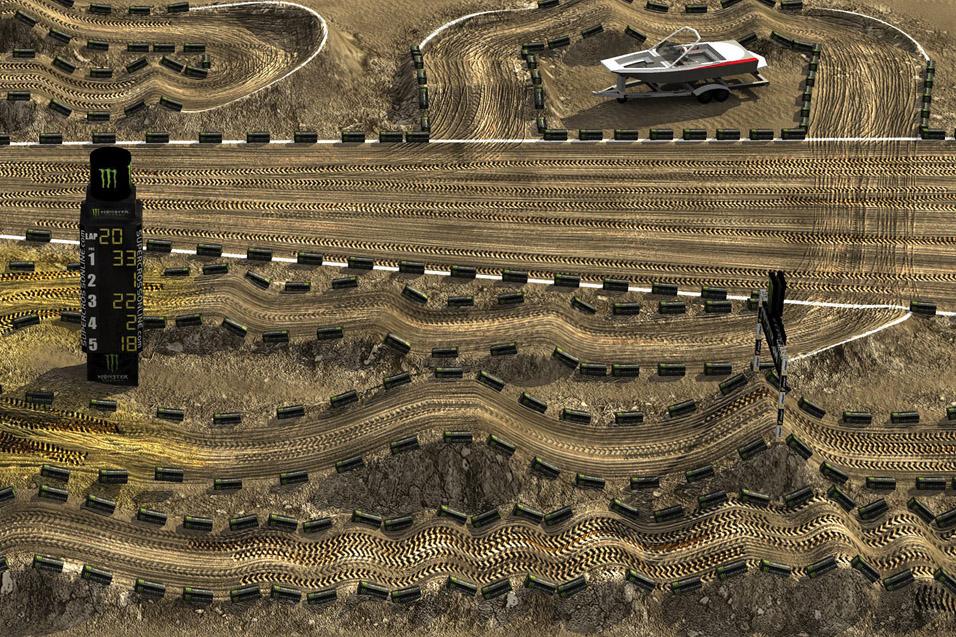 St. Louis Animated Track Map Supercross Racer X