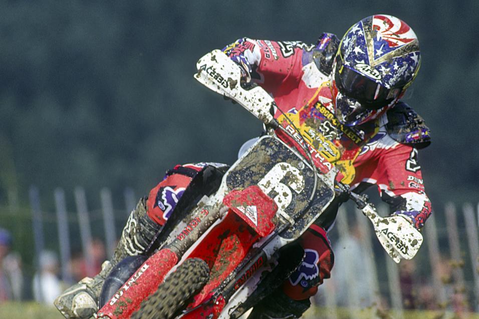 became professional motocross racer in 1986