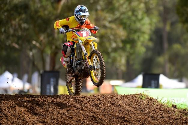 Matt Moss holds a 20 points lead in MX1.