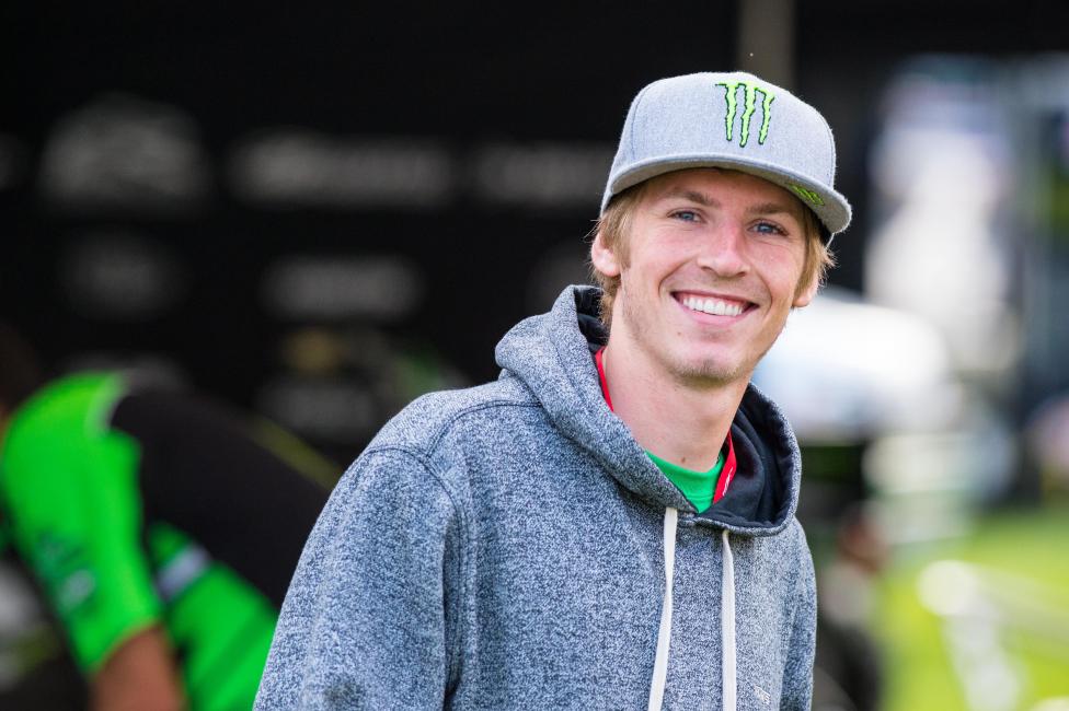 Jake Weimer returned at Millvillle, but his back caused him more troubles. He may have to miss Washougal. Photo: Simon Cudby