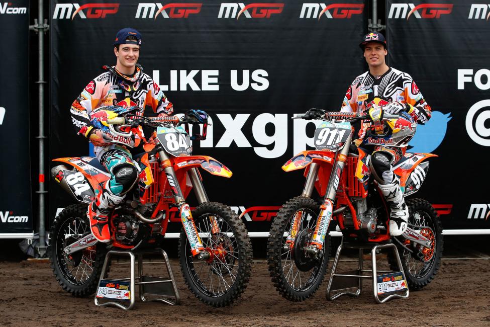 Will it be Herlings (left) or Tixier this weekend?