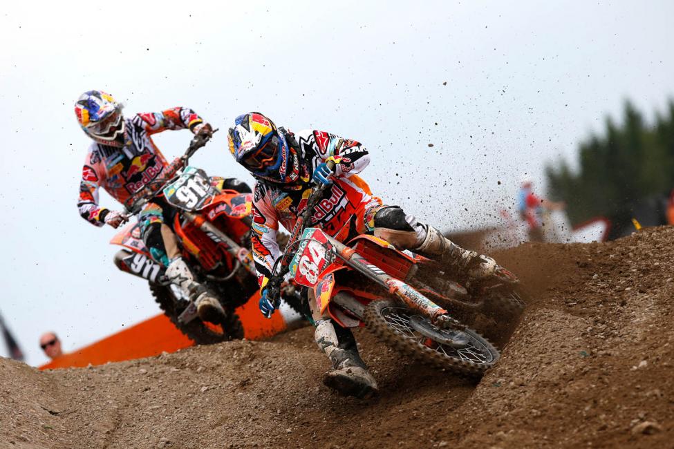 Herlings vs Tixier for the MX2 crown this weekend.