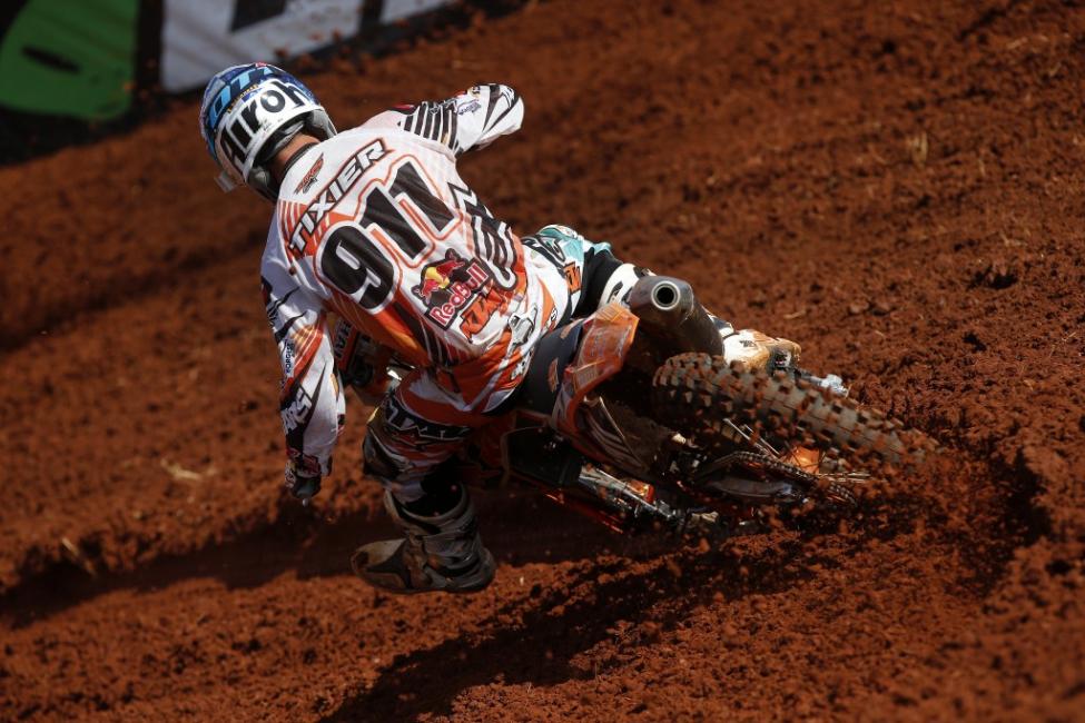 Tixier trails Herlings by 23 with one round to go.
