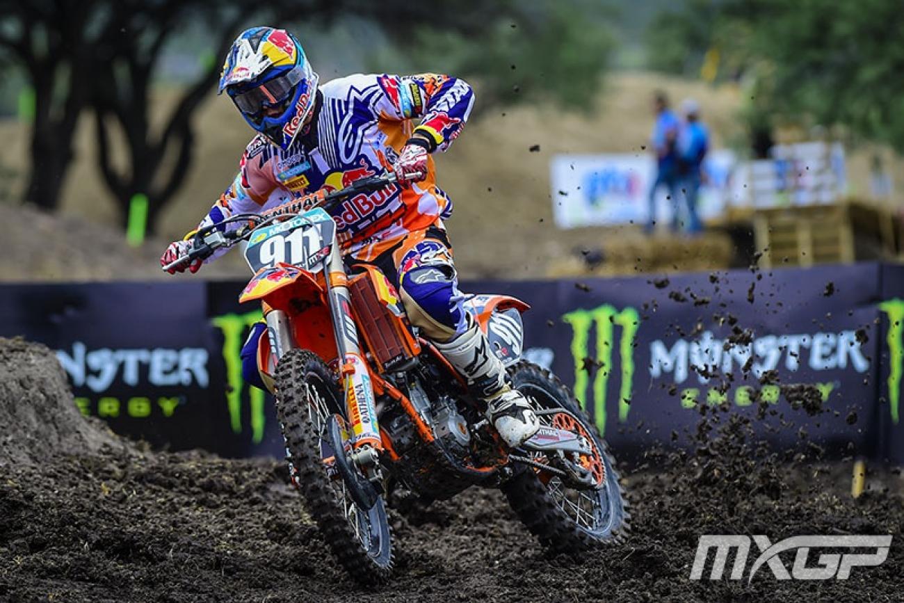Jordi Tixier captured the MX2 championship with the overall win in Mexico.