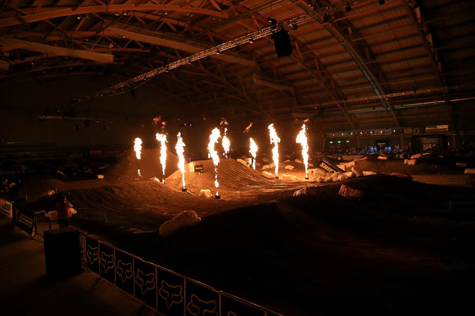 Finland still brought the flames.