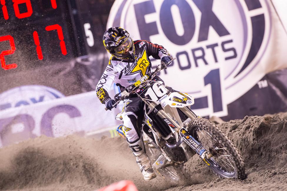 Osborne finished second in the 250SX West opener.