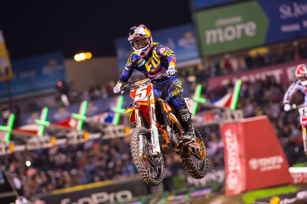 Dungey's coming in hot.