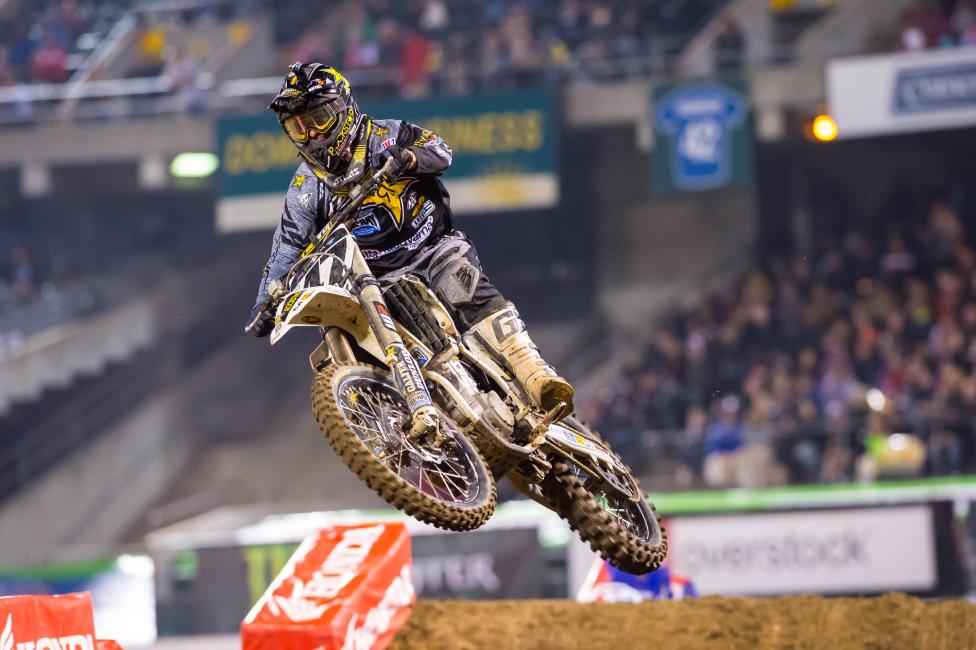 Martin Davalos started out the season on a 450 and will compete for points in the 250SX Class.