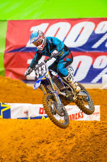 Luke Renzland was one of the five rookies to make the main in Arlington. Photo: Simon Cudby