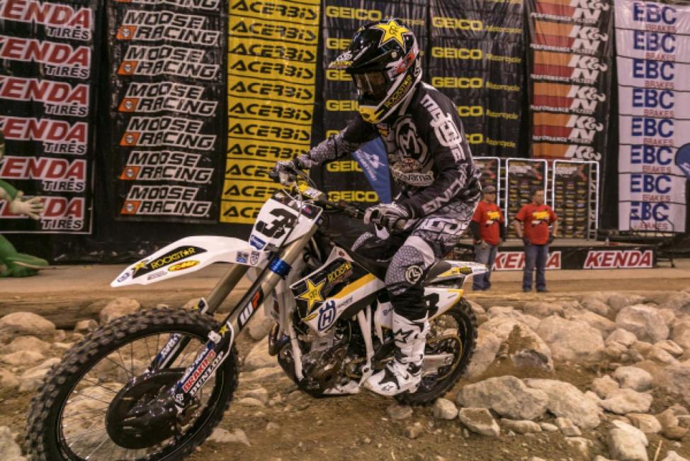 Mike Brown is keeping the top three in points close in Endurocross.