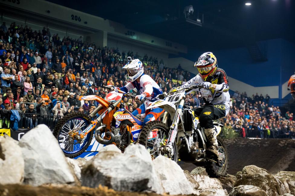 Haaker (10) holds a 2-point lead over Cody Webb (1).