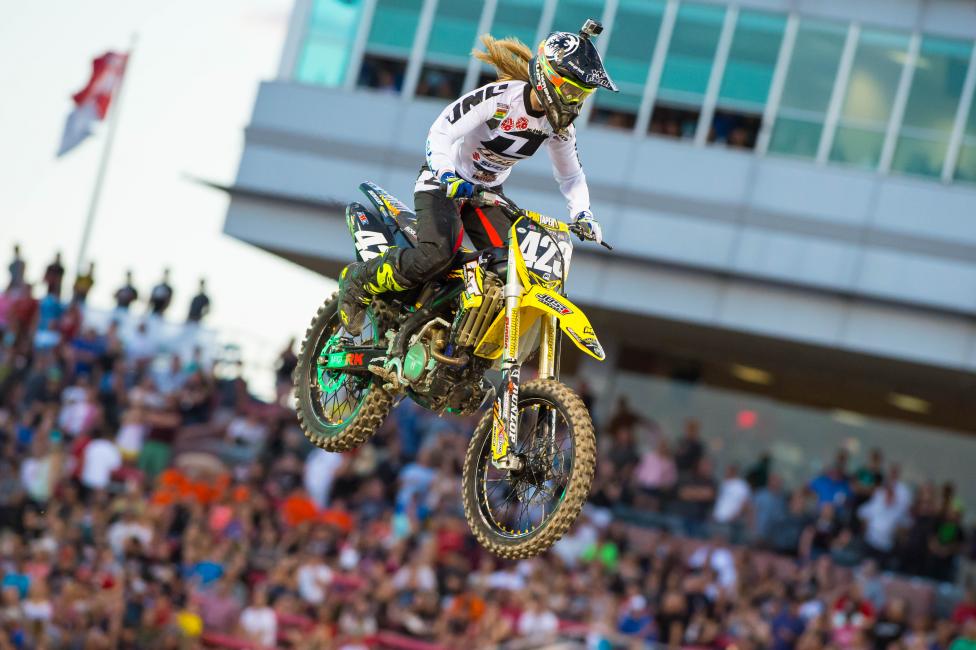 Vicki Golden made history in Las Vegas.