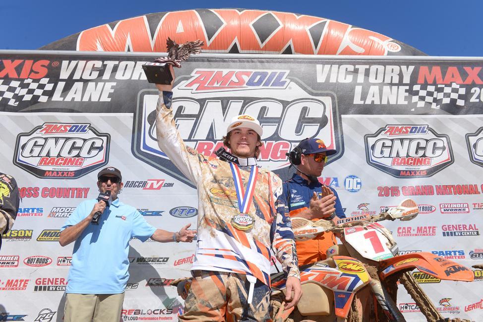 Kailub Russell looks to claim his sixth consecutive win this weekend at the Tomahawk.