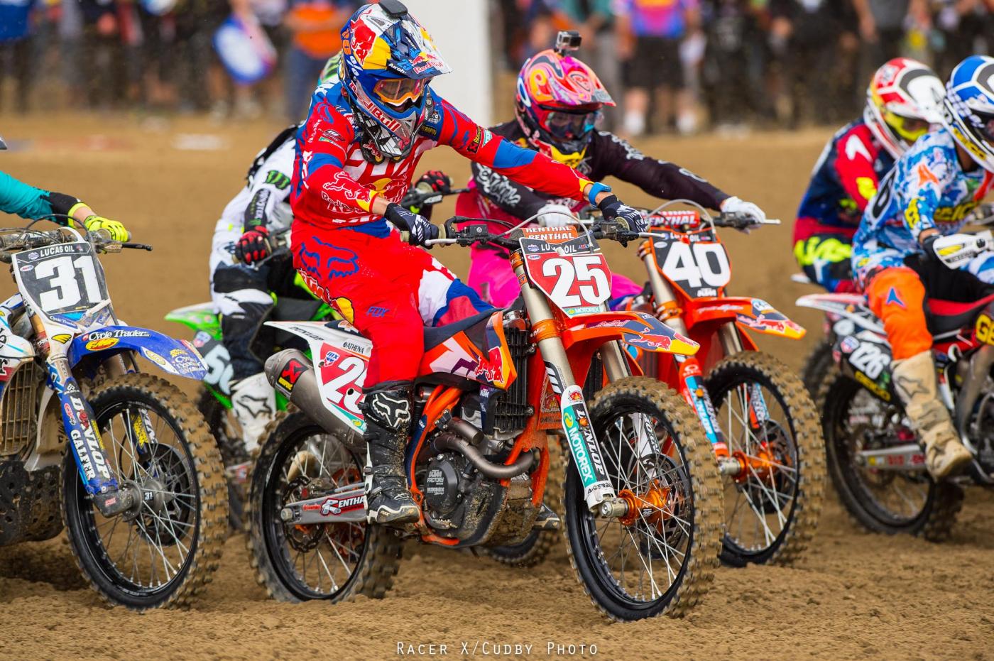 Musquin has won three out of the first four motos in the 250 class