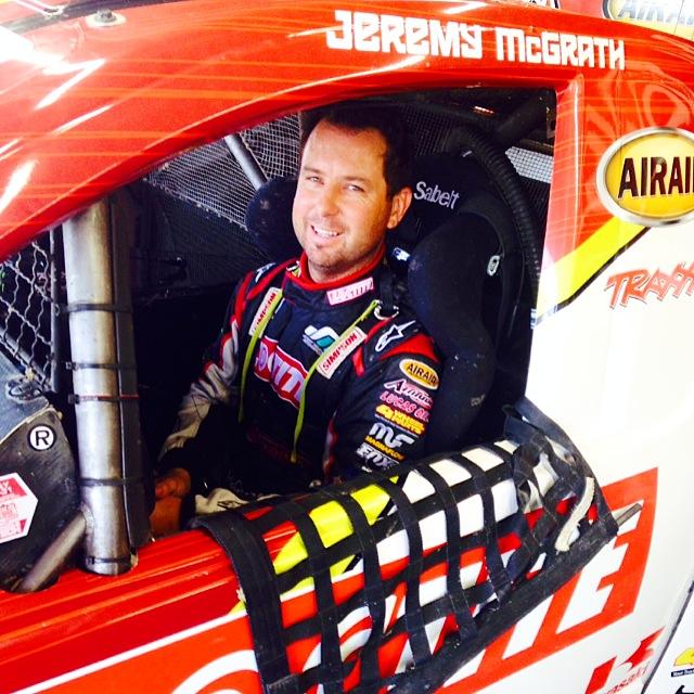 McGrath competes in the Lucas Oil Off Road Racing Series.