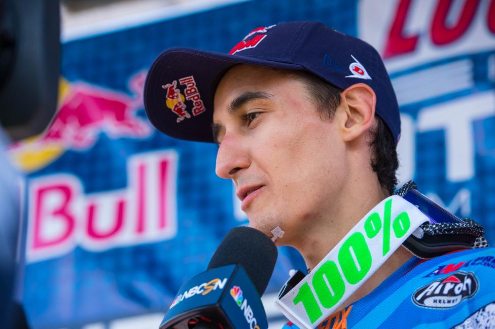 Marvin Musquin trails Martin by 2 points in the standings.