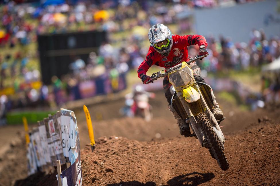 Broc Tickle rode quietly and solidly to fourth overall.