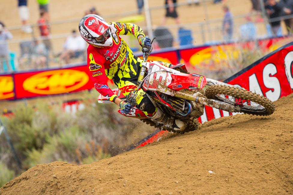 Tomac is out for the remainder of the season after his crash in Lakewood.