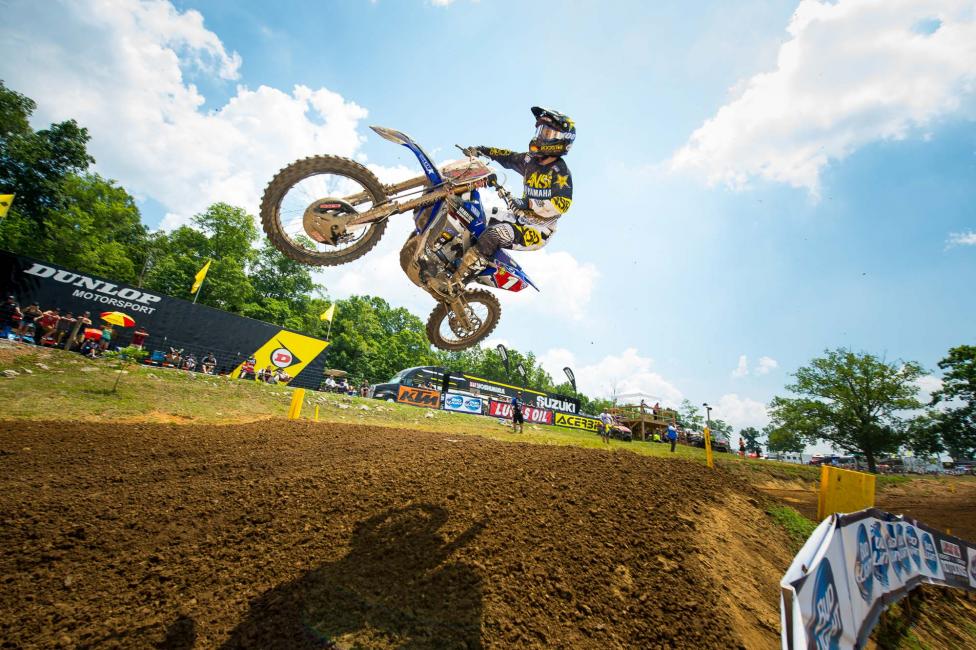 Jeremy Martin found his rhythm at the end of the day to take the moto win and overall.
