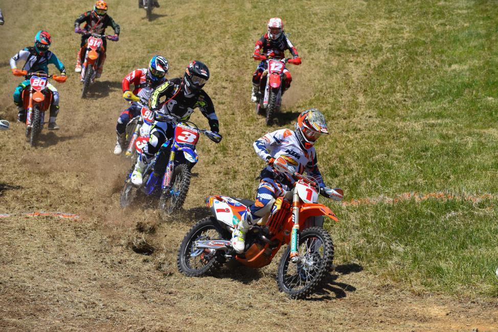 Russell won his seventh GNCC of the season in Ohio.