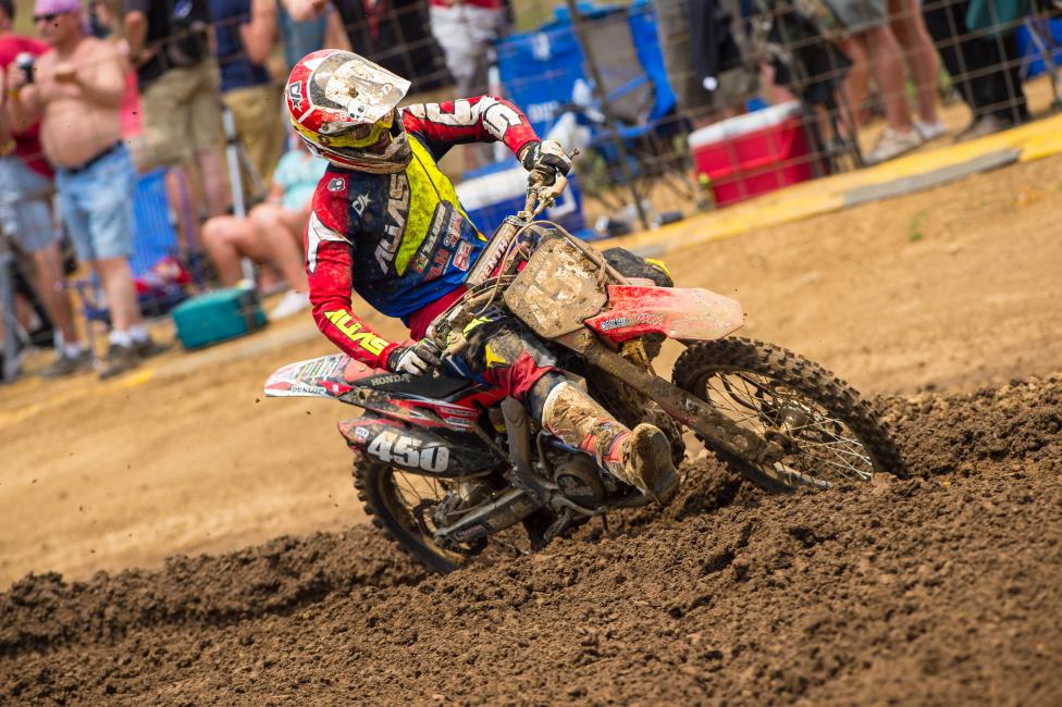 Mellross scored a thirteenth overall via 15-15 moto scores.