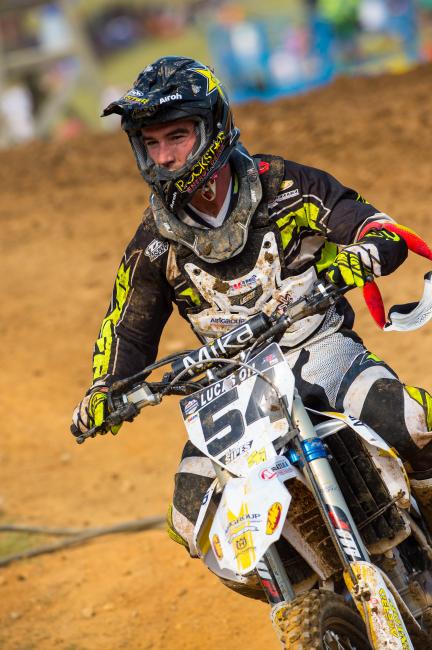 The Air Group/Rockstar Husqvarna rider raced in the Tennessee National on Saturday.