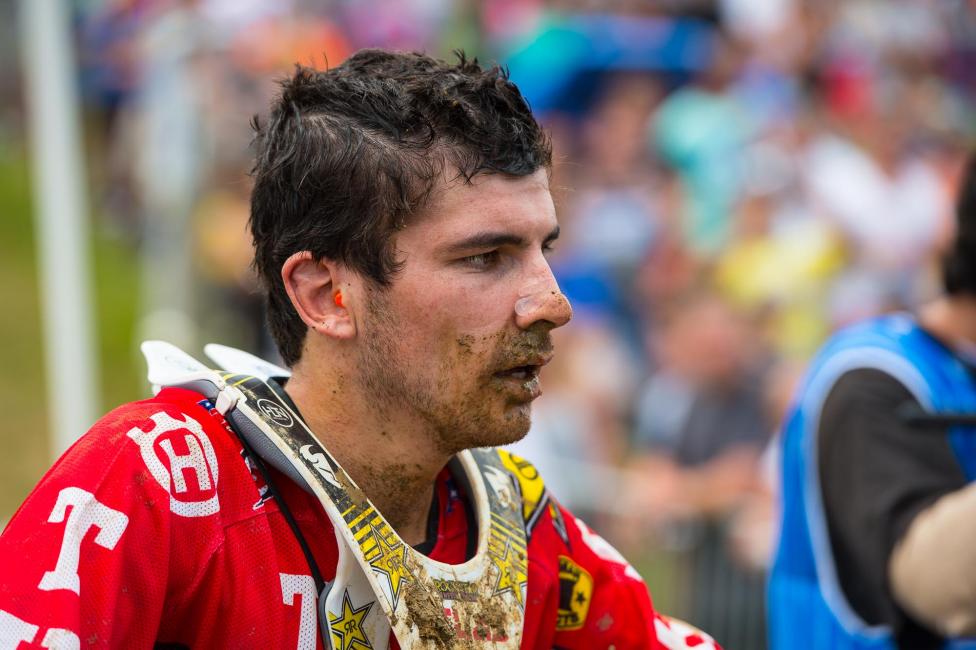 Jason Anderson has three podiums through ten motos.