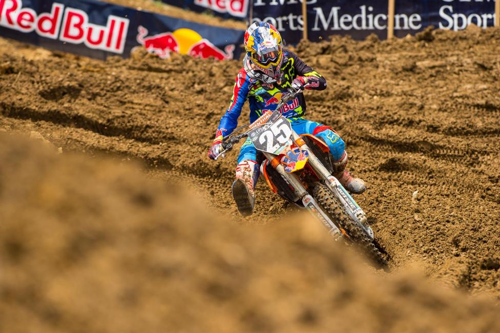 Musquin bring the red plate to the off week.