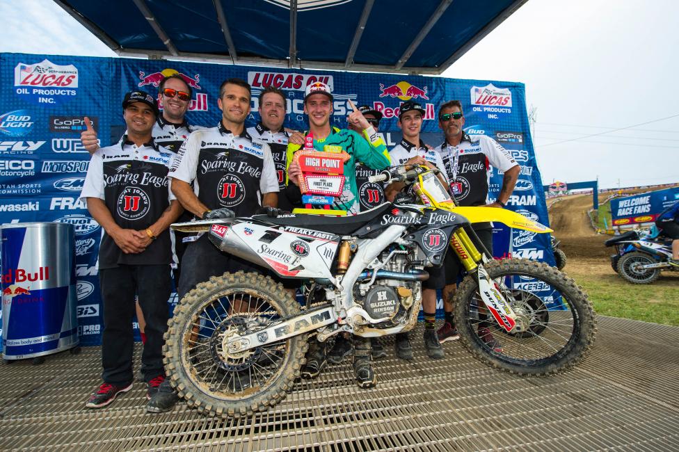 Roczen's win is the first AMA Motocross overall for RCH.