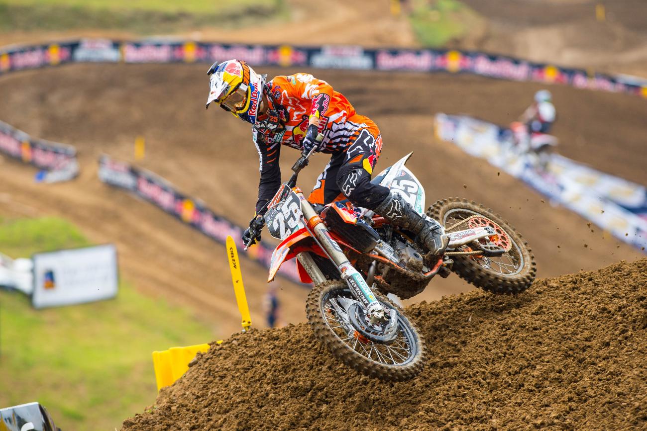 Musquin will wear the red plate again, with an 8-point lead over Jeremy Martin.