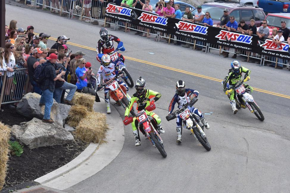 The AMSOIL Snowshoe GNCC replicates the start of GNCC's birth race the Blackwater 100.