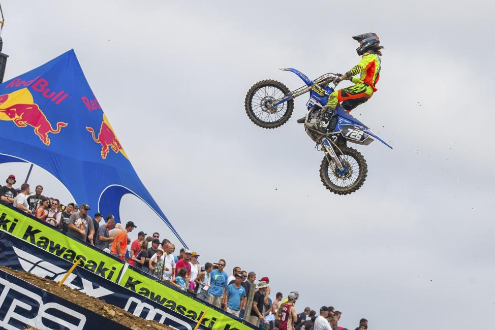 Look for—and listen for—Steinke on the #726 two-stroke at Budds Creek.