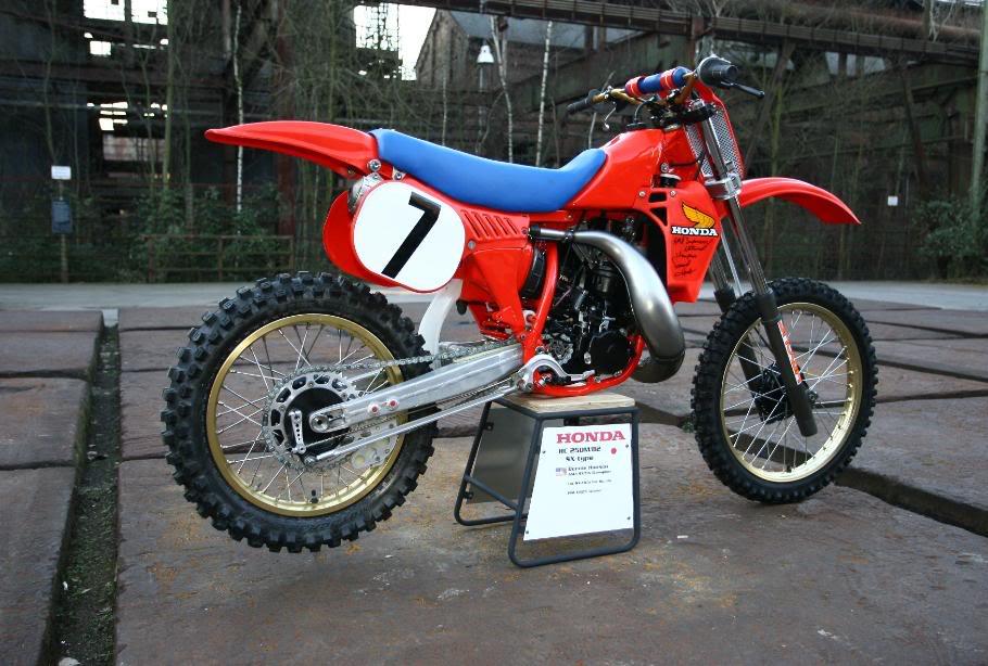 This is the era when race bikes were hand built and unobtainable.