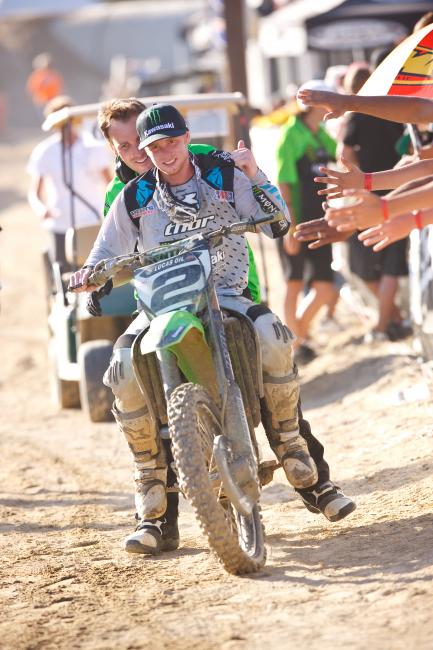 RV won his first 450 national, going 1-1 on the day.