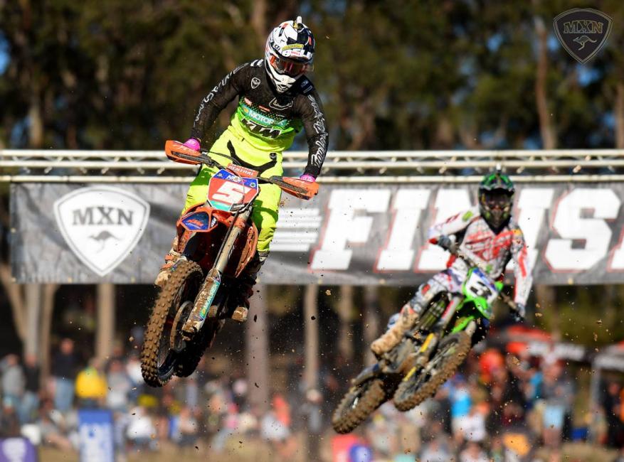 Gibbs continues to lead the Australian MX1 class through seven rounds.