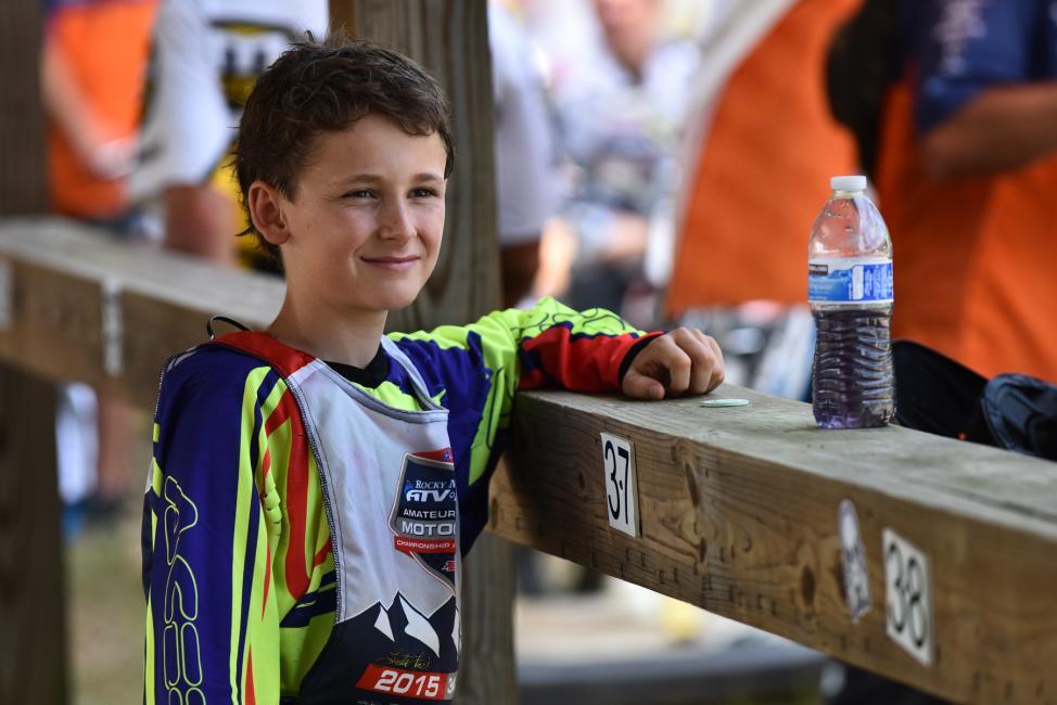 All smiles for the first day of racing!
