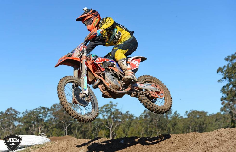 Gibbs leads the MX1 series down under.