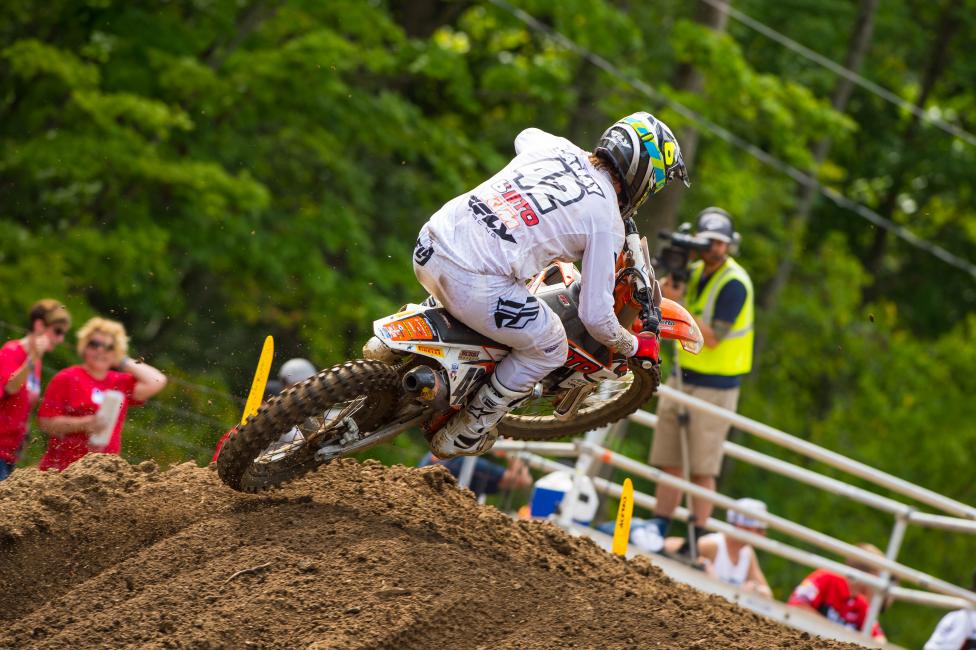 The #42 rode for the BTOSports.com KTM for the last round.
