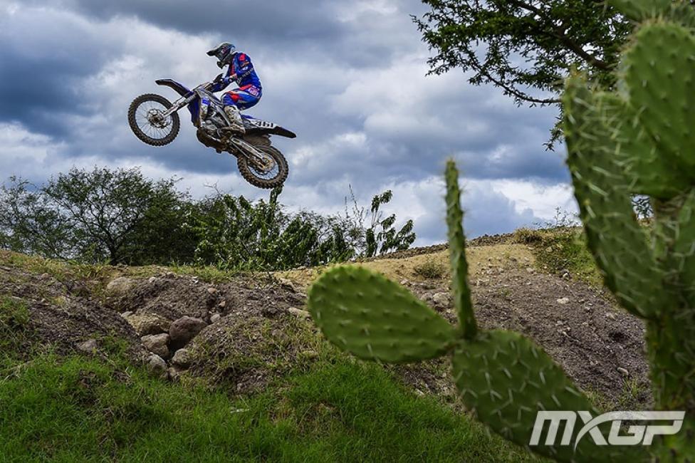 Romain Febvre continues his winning ways in the MXGP class.