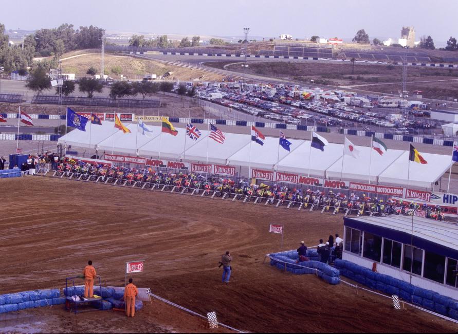 The Jerez road-racing facility was ideal as far as the pits and press offices go, and the track was decent, not to mention perfect for the Americans.
