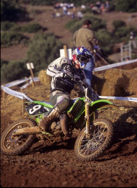Sebastien Tortelli may not have won the 125 class like he did the previous year in Slovakia, but he kept Lamson honest with two superb rides on his KX125.