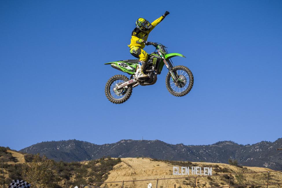 Josh Grant got second overall and won the second moto.