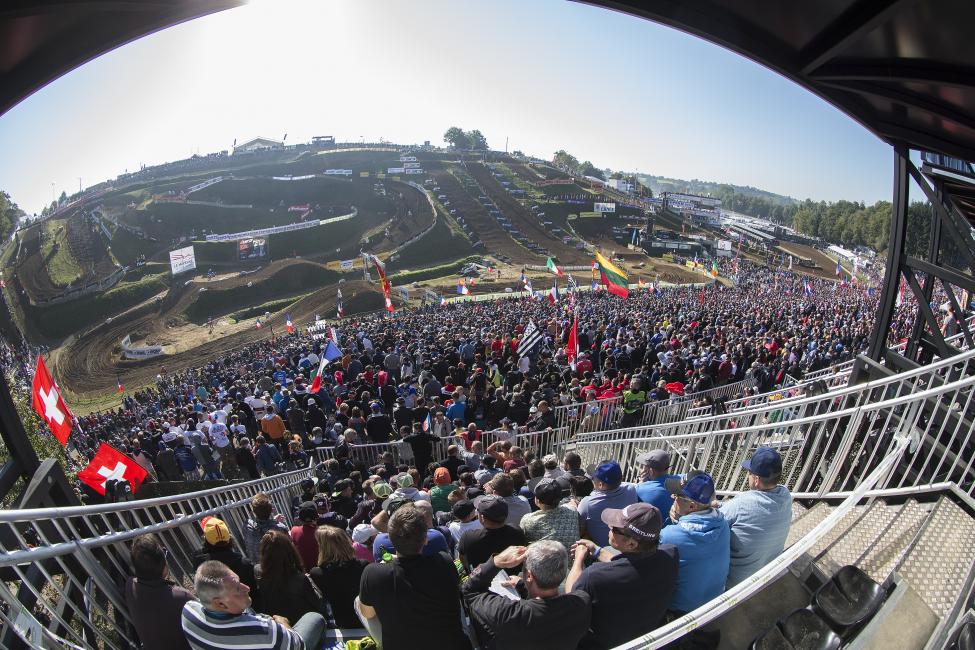 Fans came out in droves to see the action.