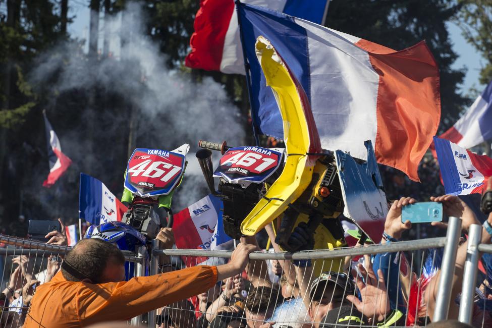 The French fans were unreal!
